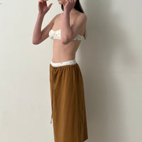 【NEW】Cotton Long Skirt
