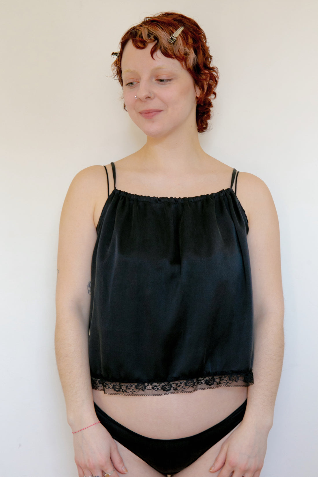 【NEW】Silk Lace Camisole