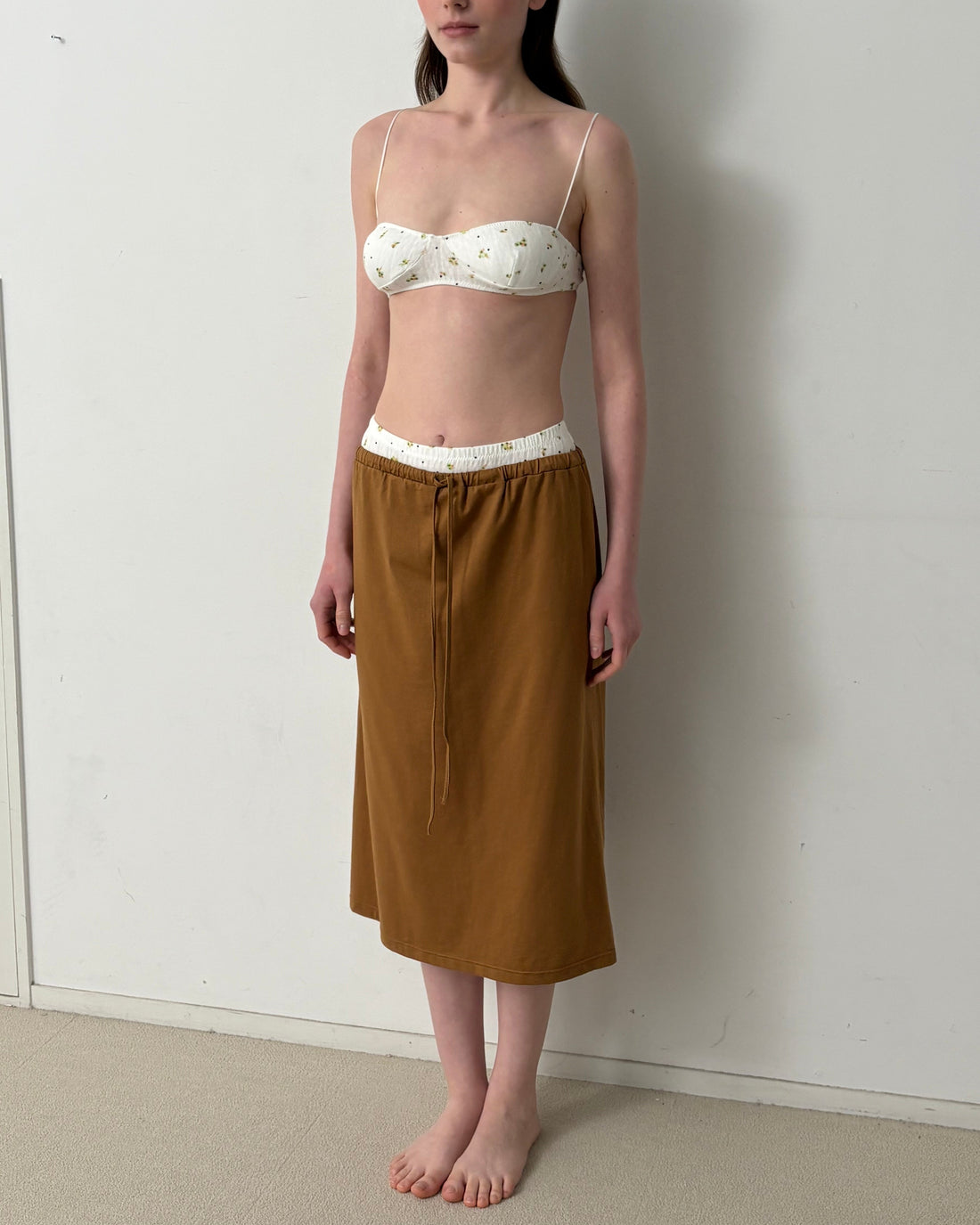 【NEW】Cotton Long Skirt