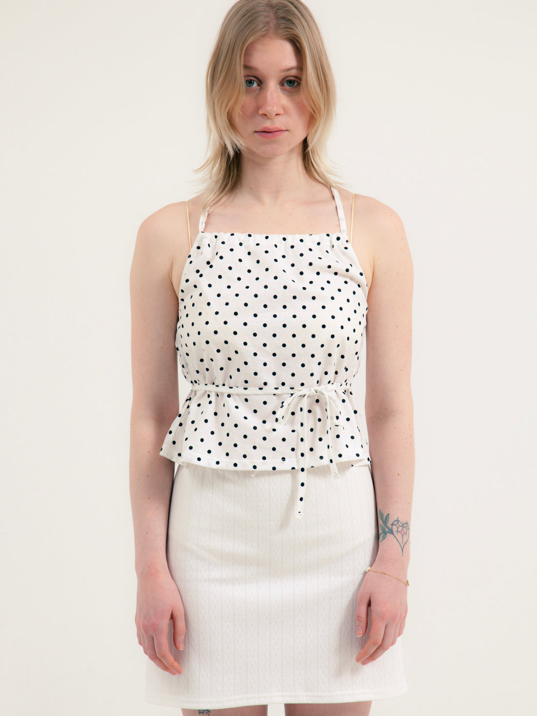 【NEW】Polka Dots 2way Tops