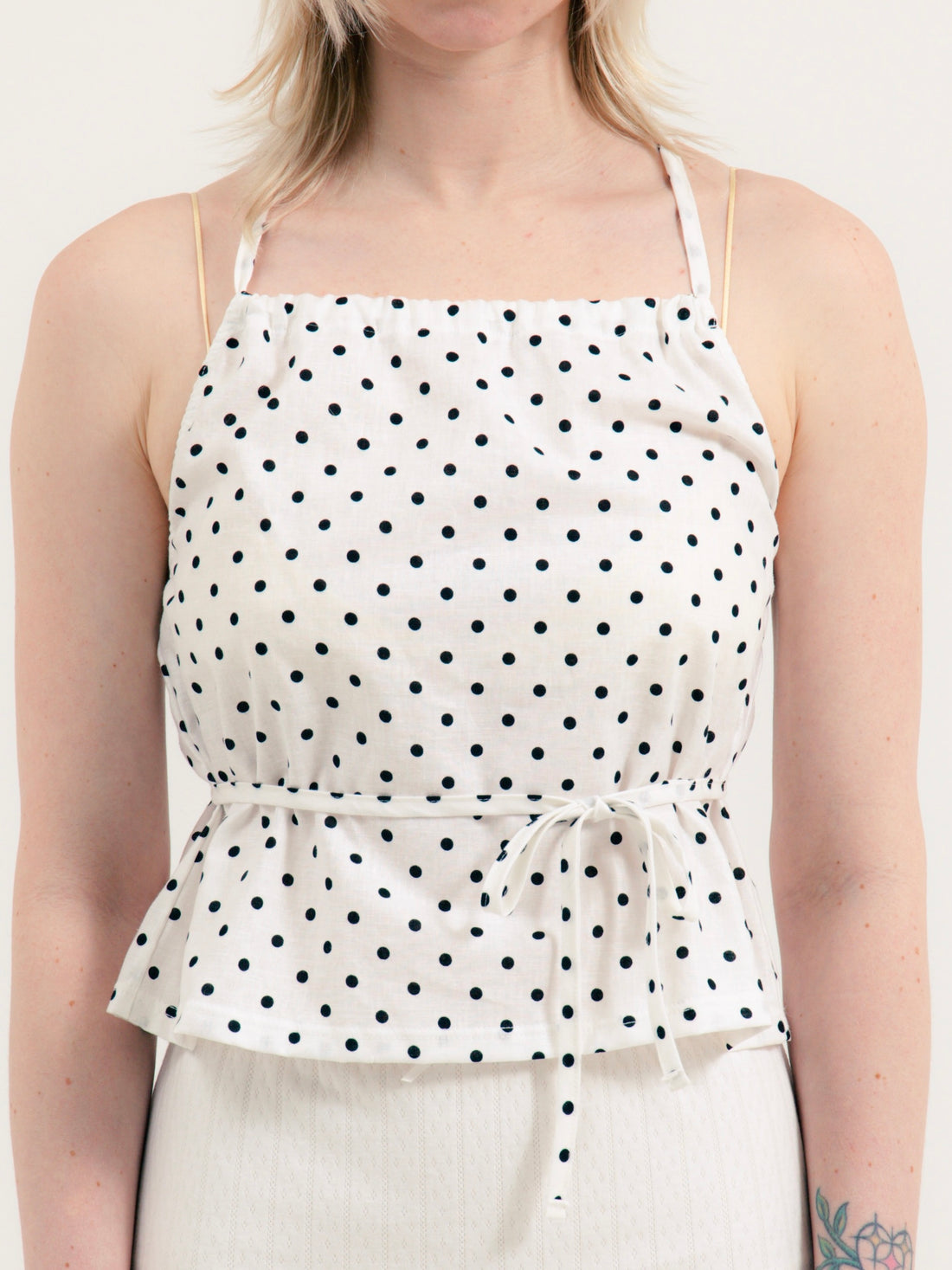 【NEW】Polka Dots 2way Tops