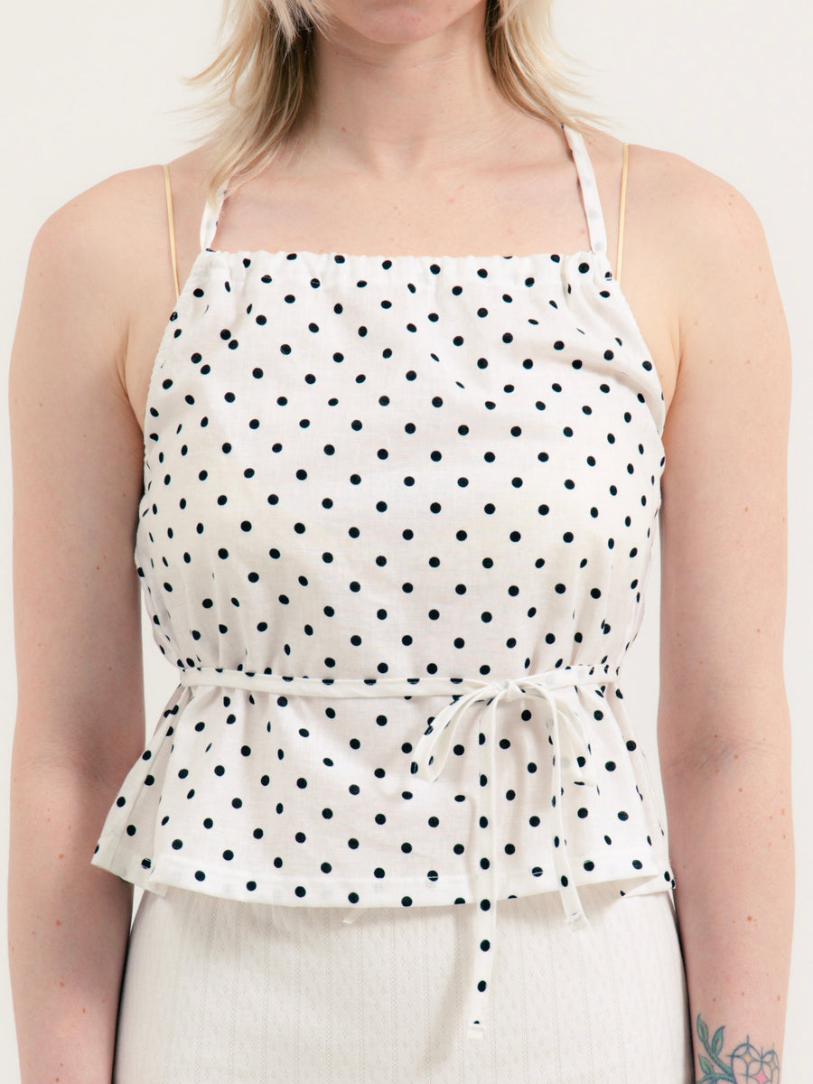 【NEW】Polka Dots 2way Tops