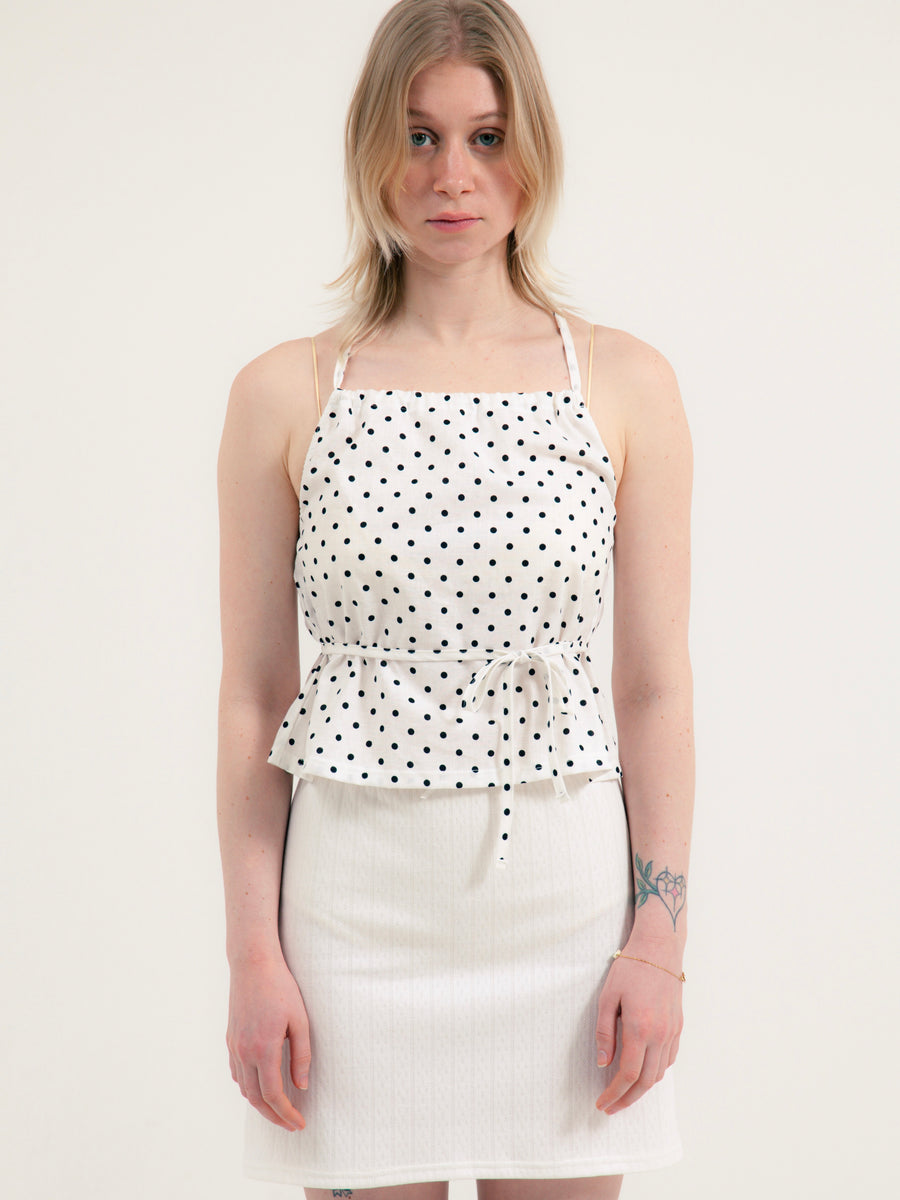 【NEW】Polka Dots 2way Tops