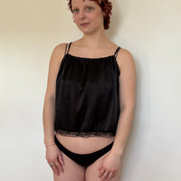 【NEW】Silk Lace Camisole