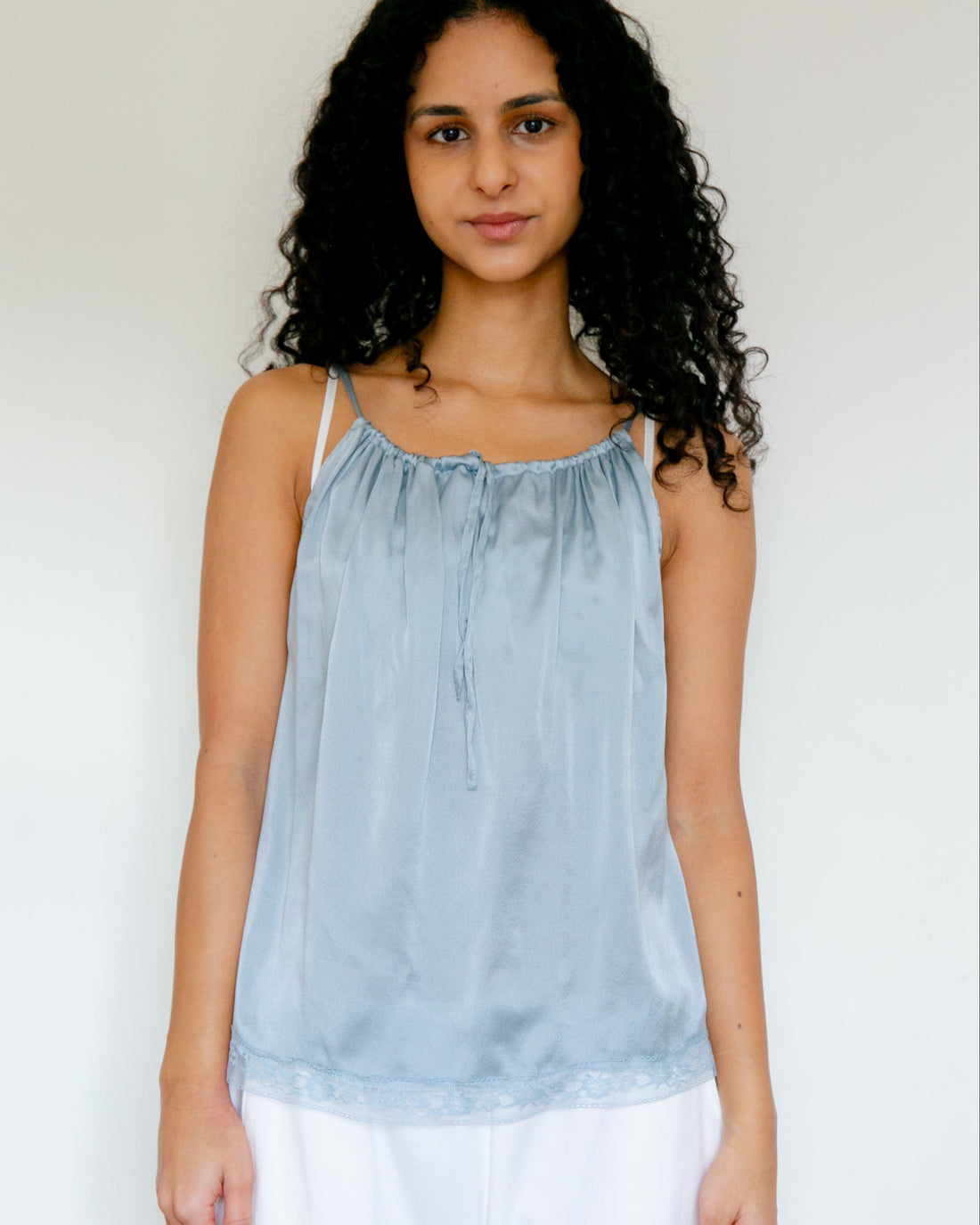 【NEW】Silk Lace Camisole