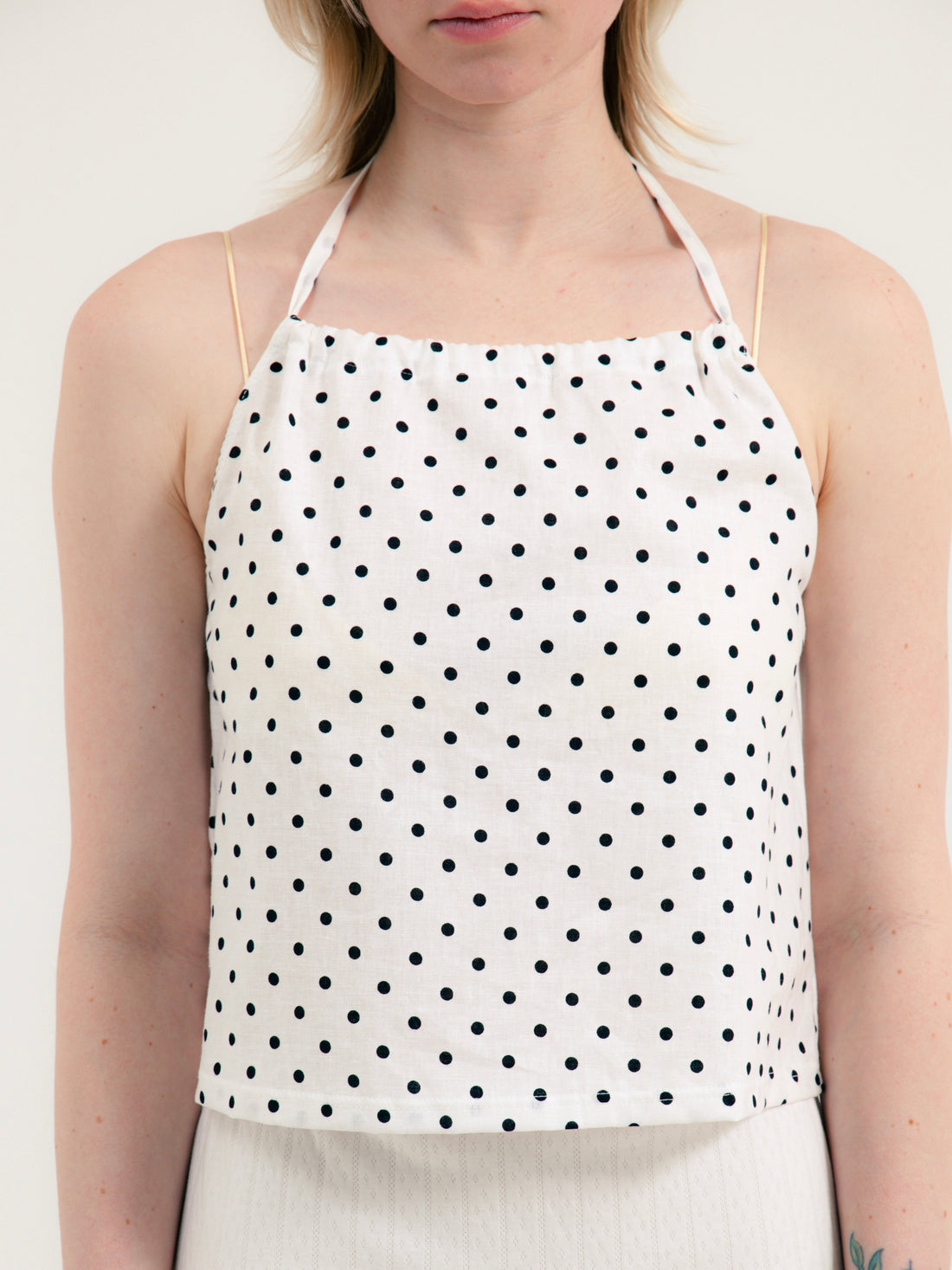 【NEW】Polka Dots 2way Tops