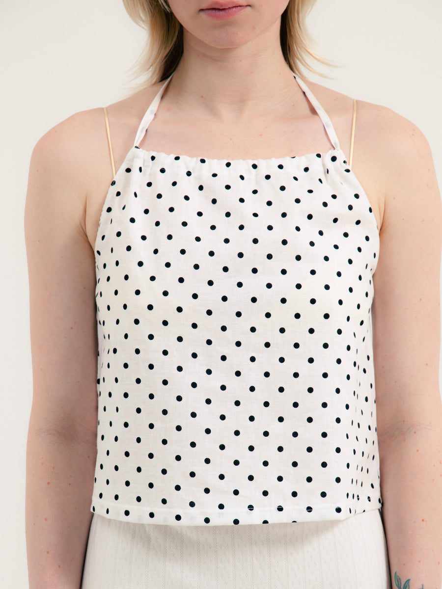 【NEW】Polka Dots 2way Tops
