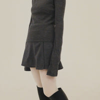 【NEW】Merino Wool 100% Sheer Long Sleeve Tops