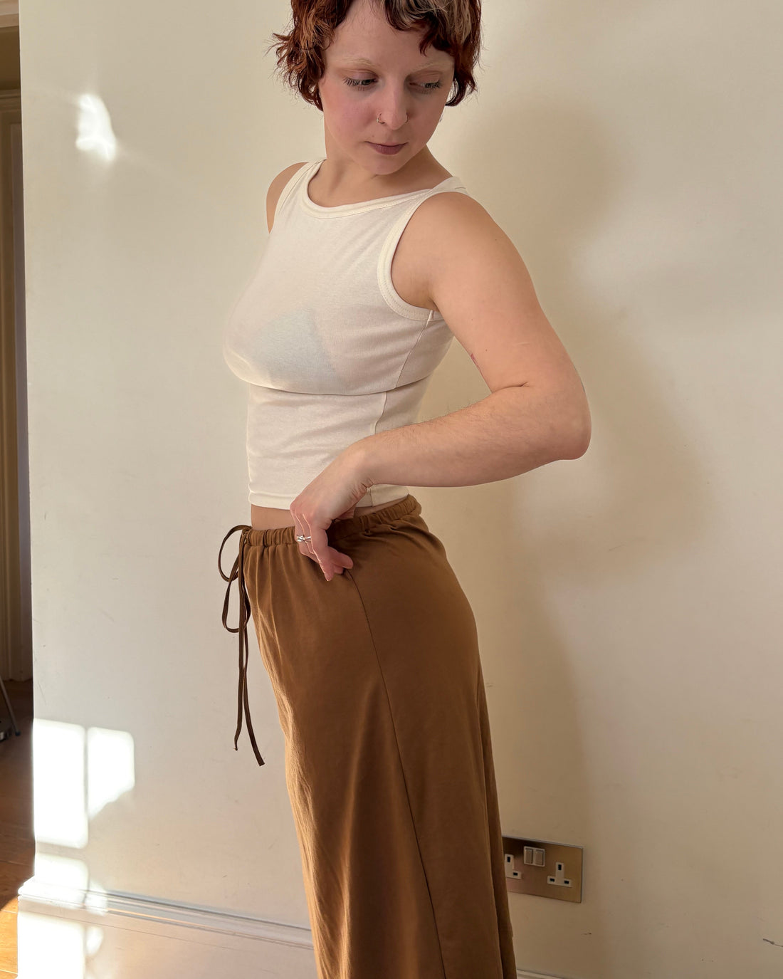 【NEW】Cotton Long Skirt