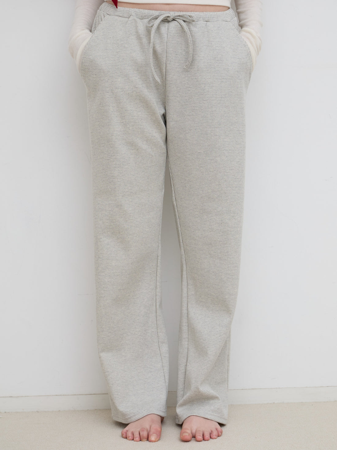 【NEW】Cotton CHIDORI Easy pants