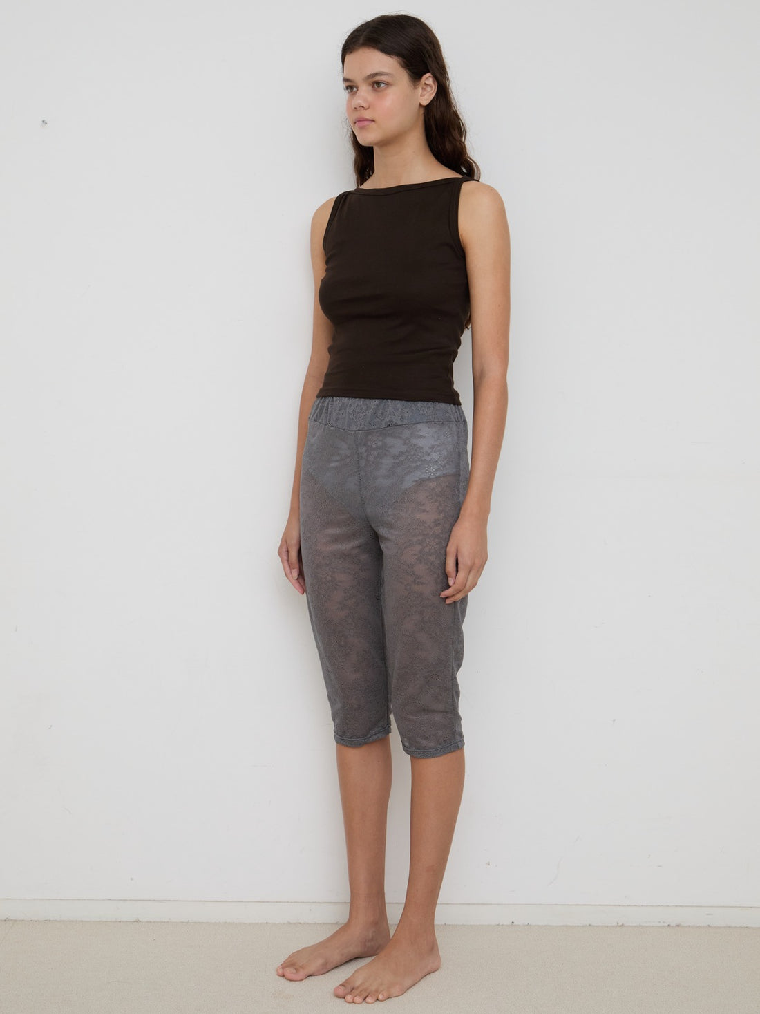 【NEW】Lace Capri Leggings