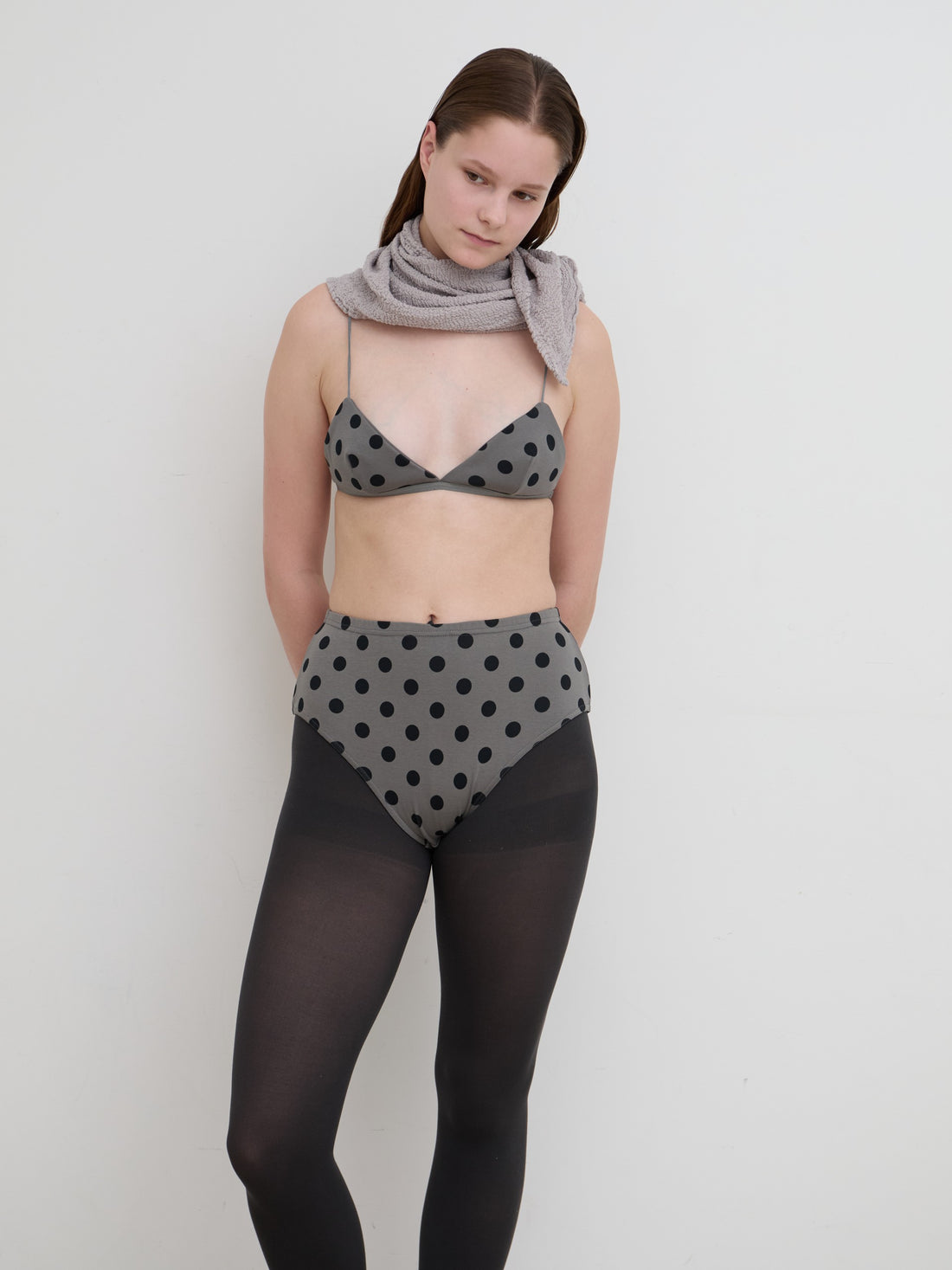 【NEW】Dots Triangle Bra
