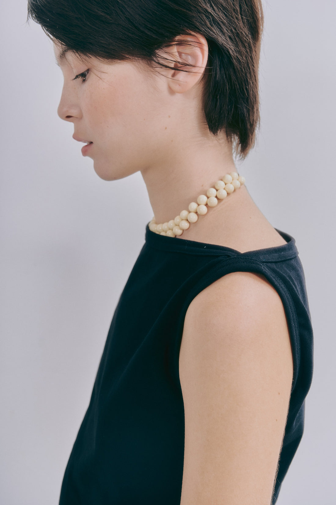 【NEW】Milk Beads Necklace