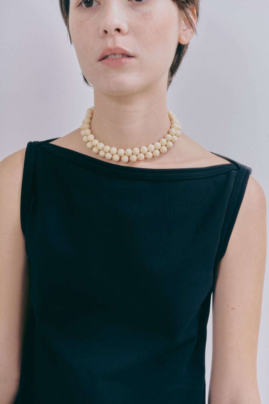 【NEW】Milk Beads Necklace