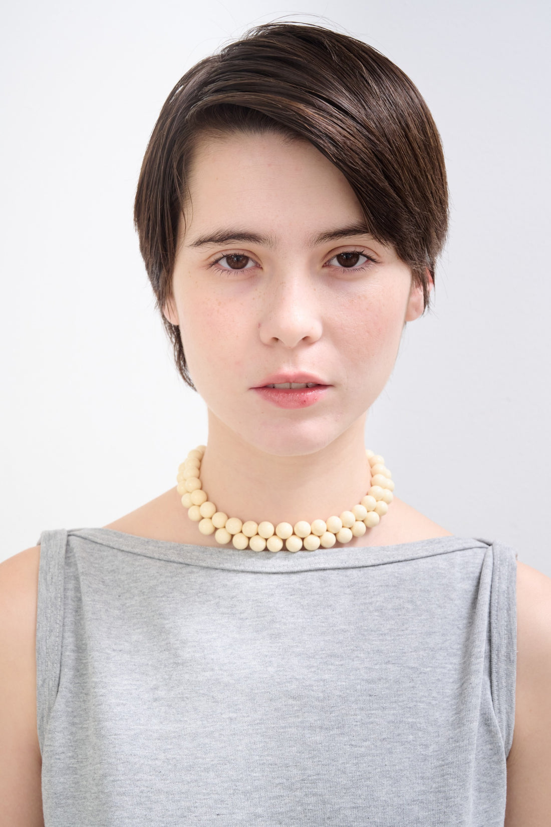 【NEW】Milk Beads Necklace