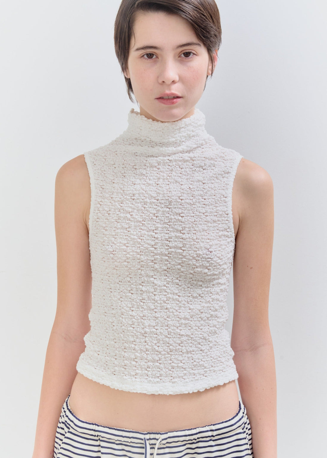 【NEW】Flower Popcorn Tanktop