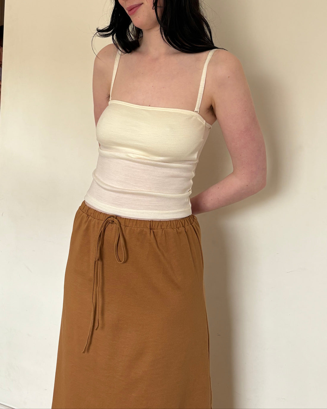 【NEW】Cotton Long Skirt
