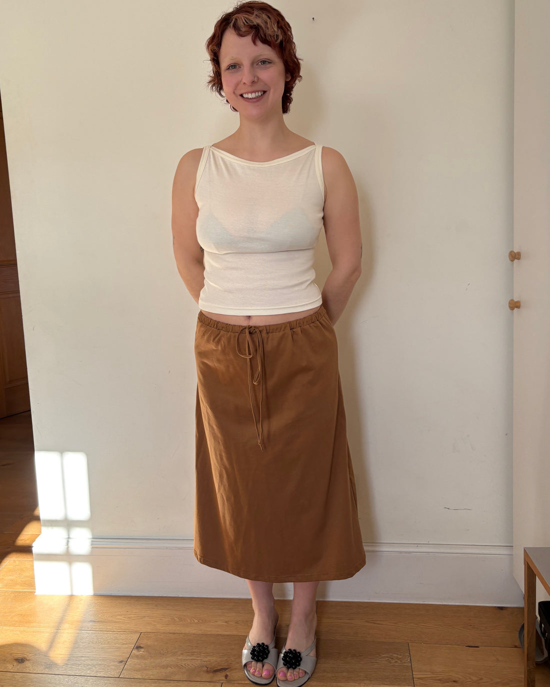 【NEW】Cotton Long Skirt