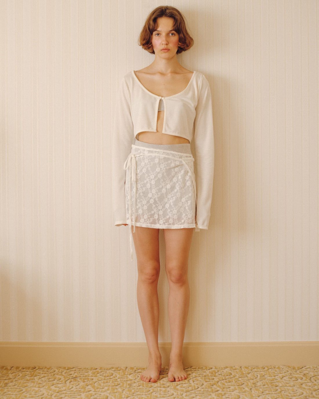 【NEW】Cropped Cardigan
