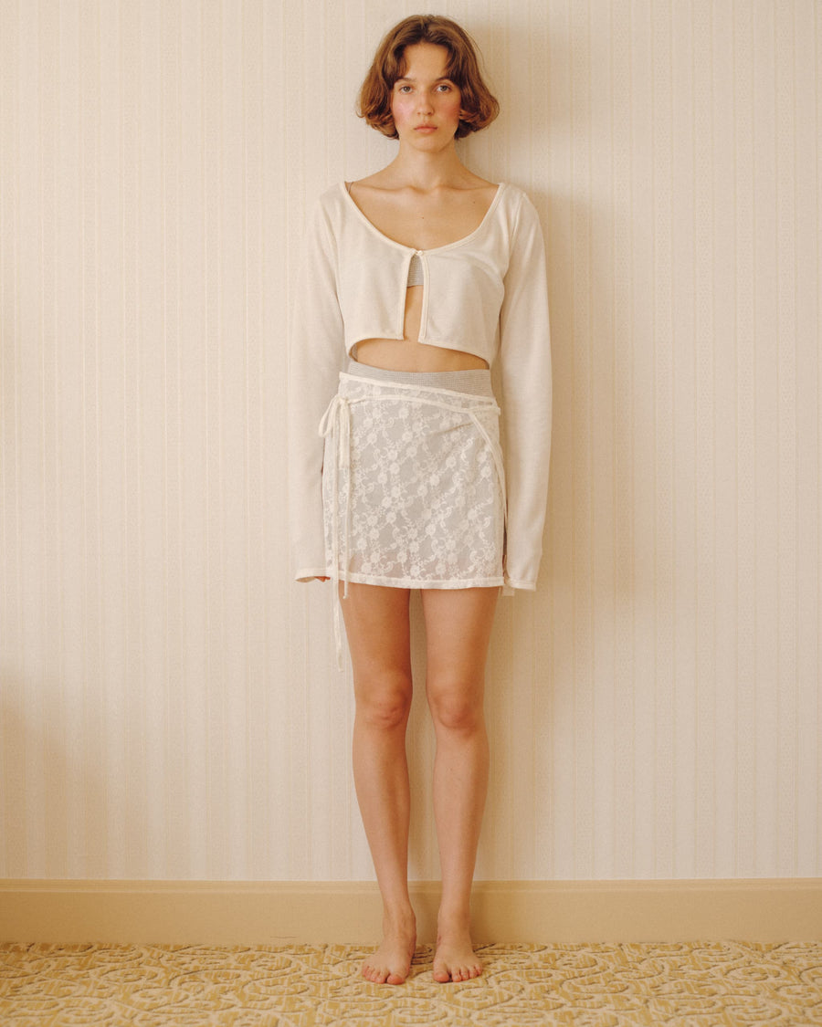 【NEW】Cropped Cardigan