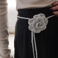 2way Knit Rose Choker