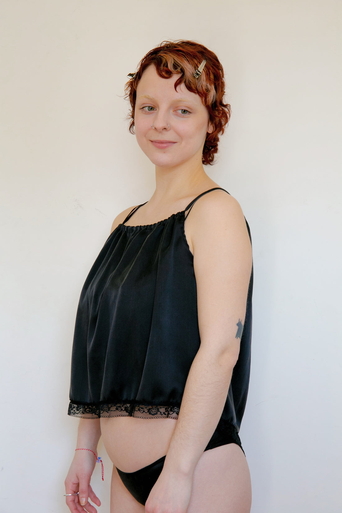 【NEW】Silk Lace Camisole