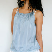 【NEW】Silk Lace Camisole