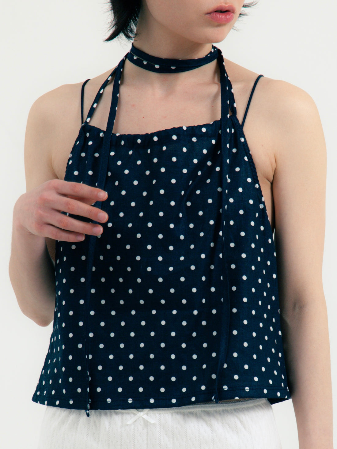 【NEW】Polka Dots 2way Tops