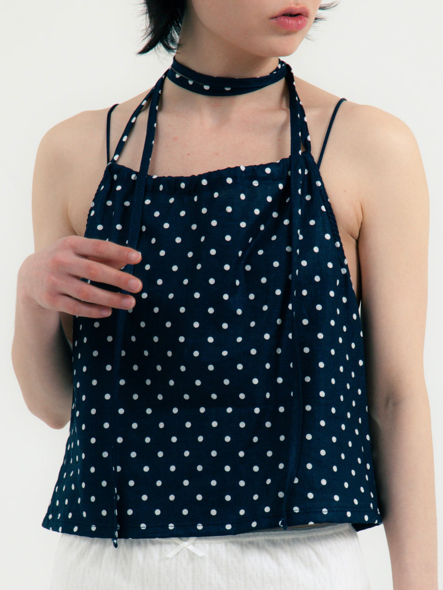 【NEW】Polka Dots 2way Tops