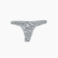 "D"Logo Satin Tanga Shorts