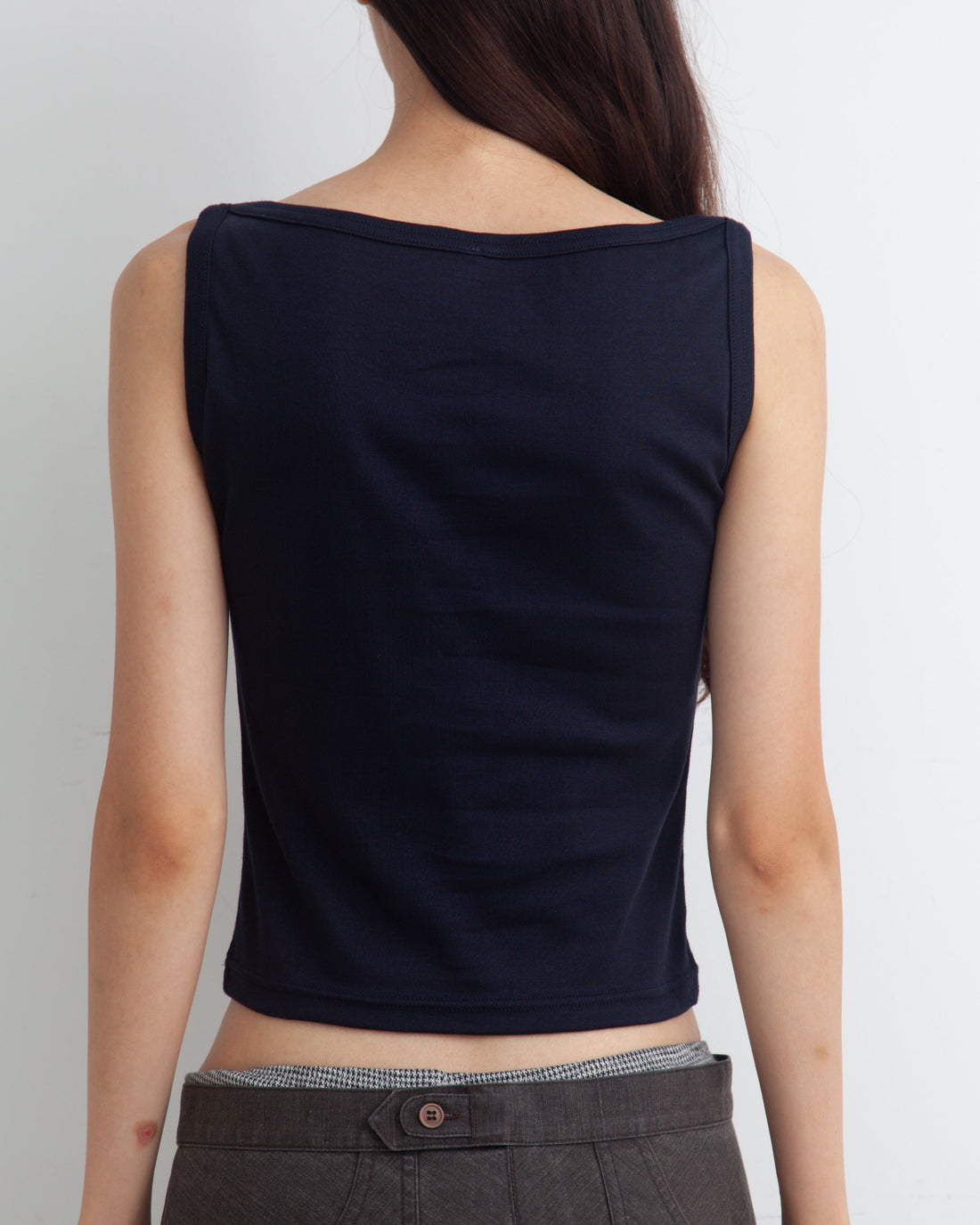 【NEW】Boat Neck Tanktop
