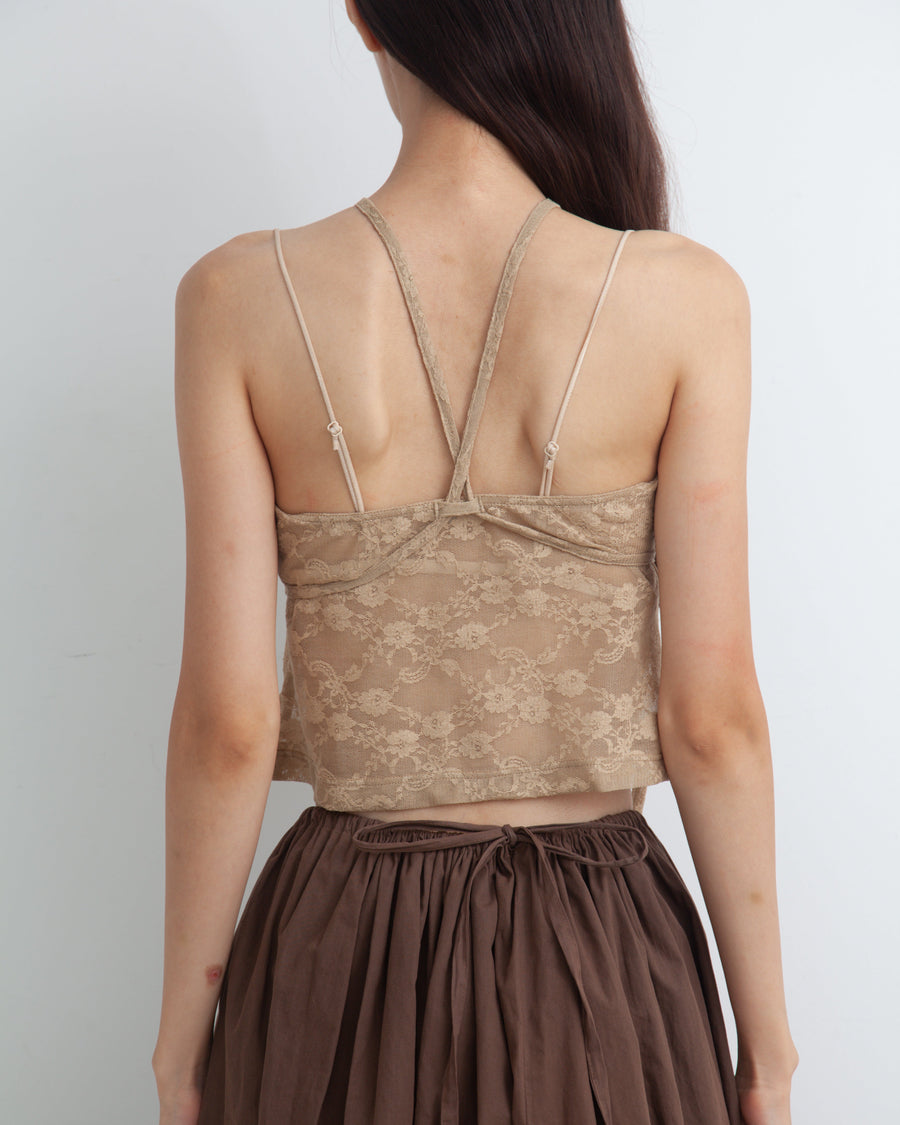 【NEW】Lace 2way Tops