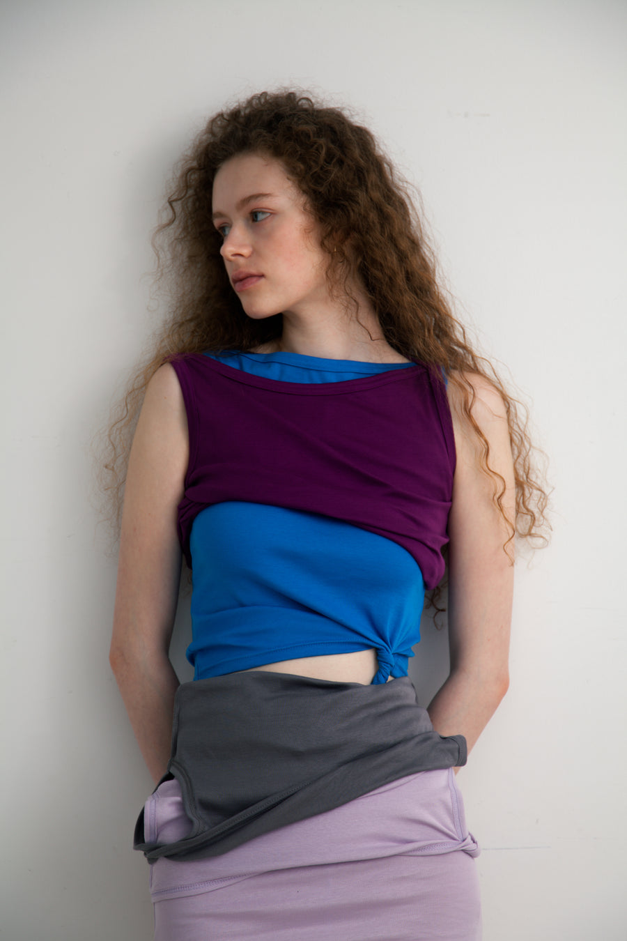 【NEW】Boat Neck Tanktop