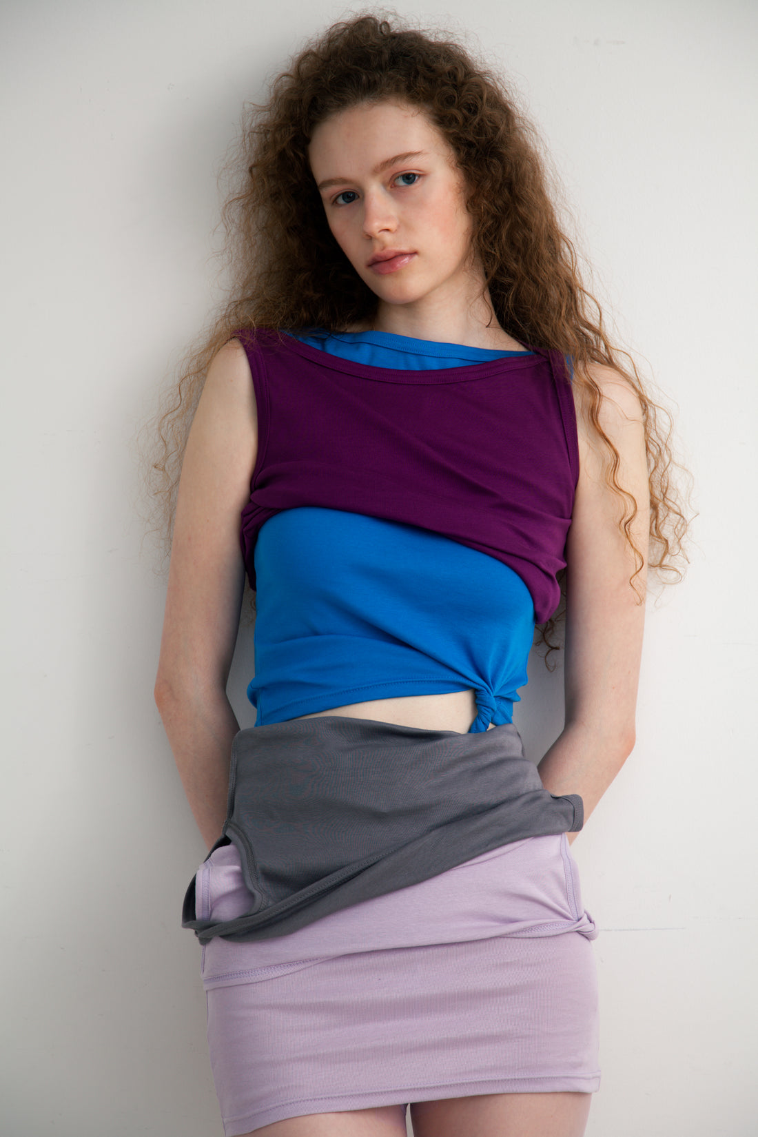【NEW】Boat Neck Tanktop