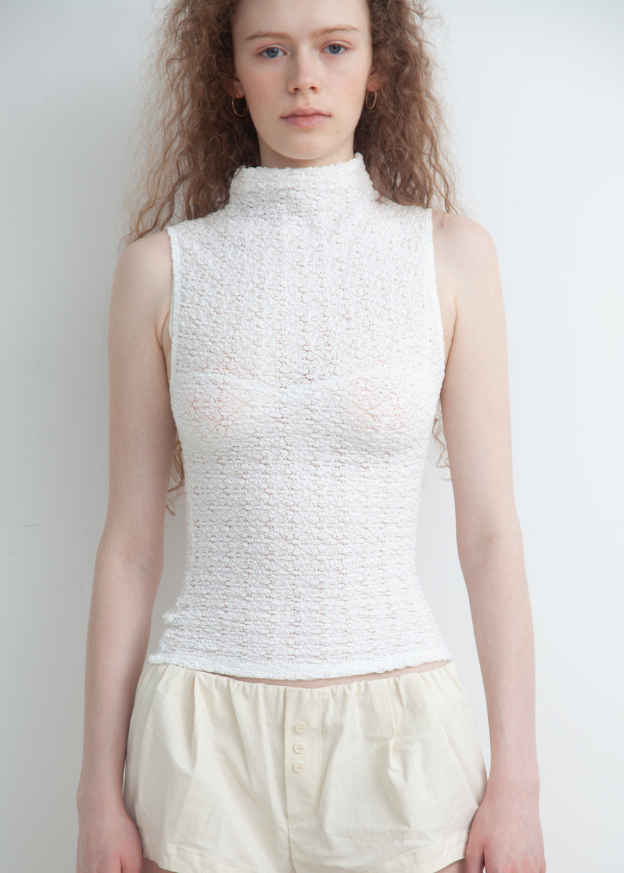 【NEW】Flower Popcorn Tanktop