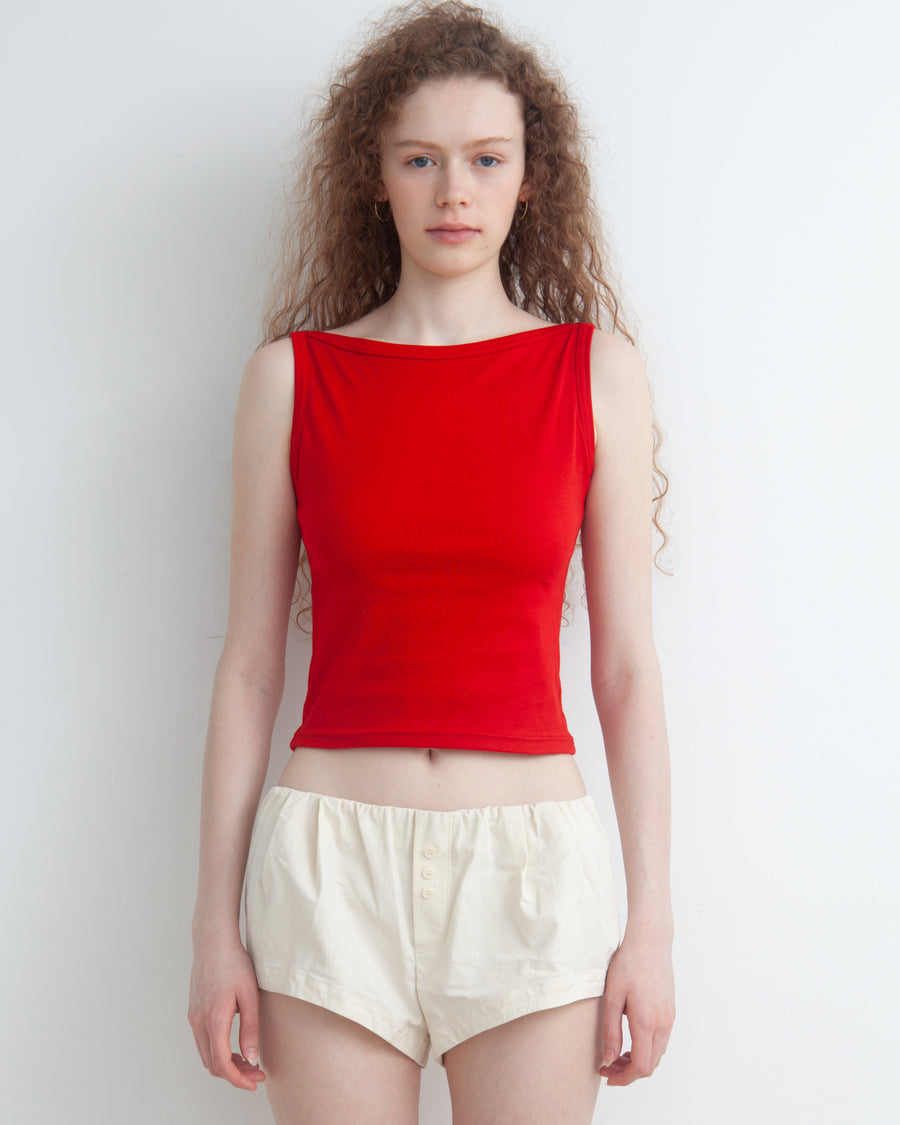 【NEW】Boat Neck Tanktop