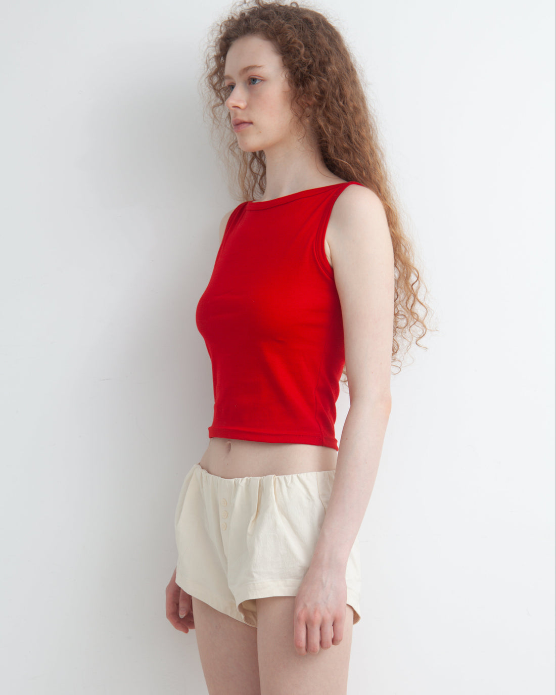 【NEW】Boat Neck Tanktop