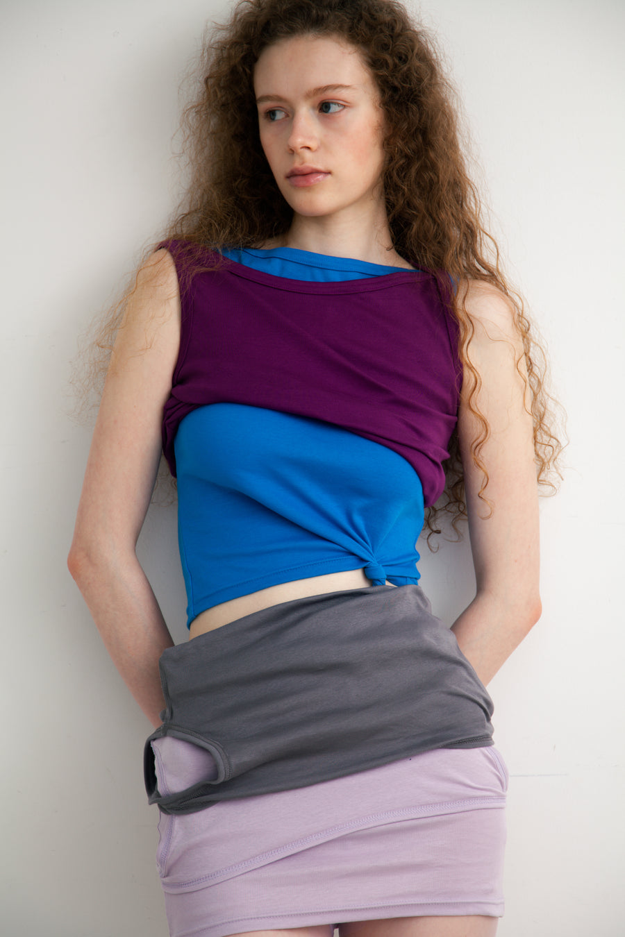 【NEW】Boat Neck Tanktop