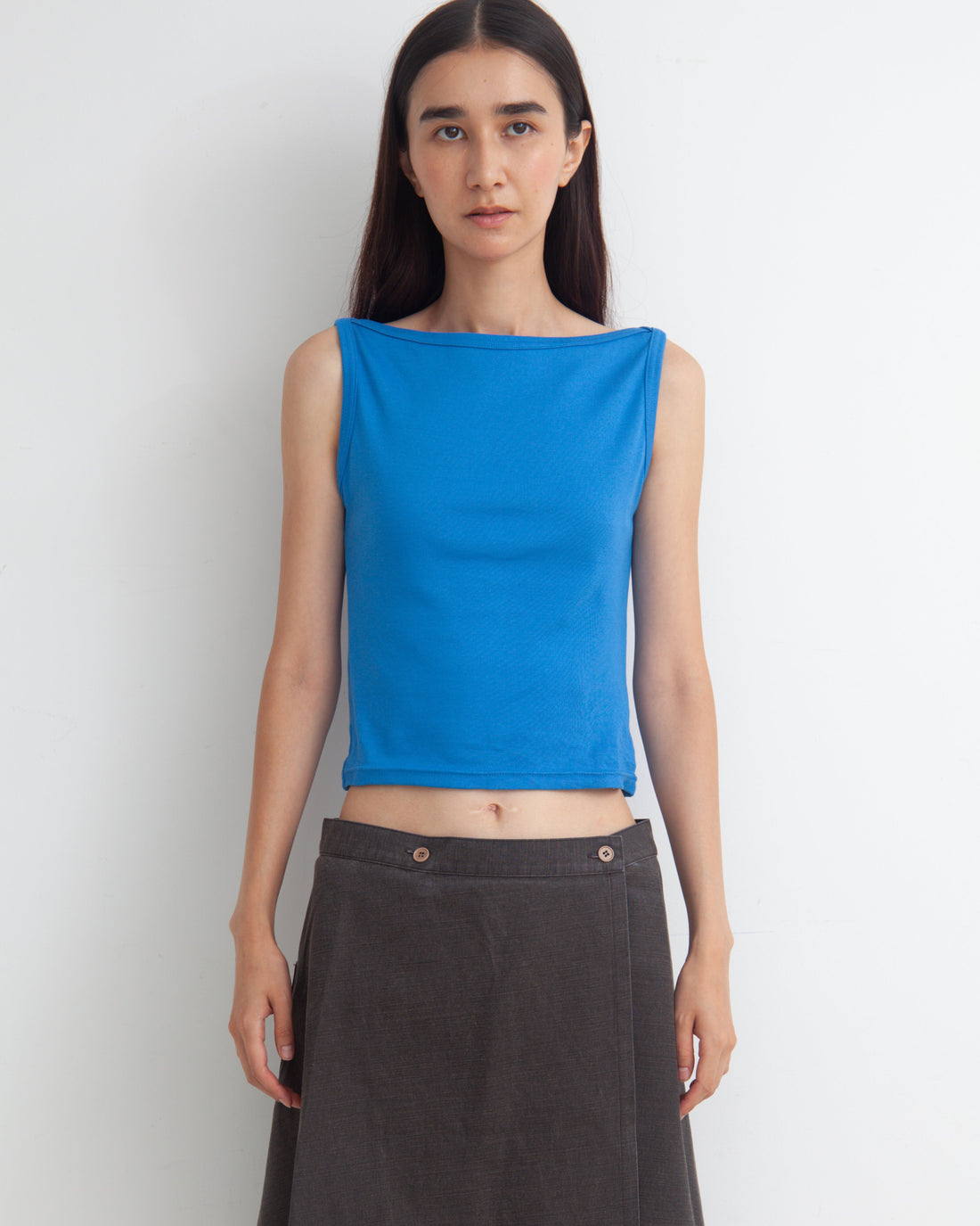 【NEW】Boat Neck Tanktop