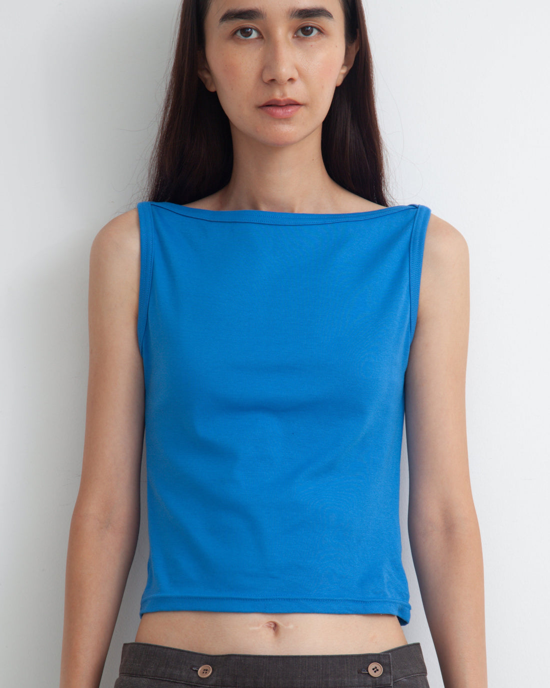 【NEW】Boat Neck Tanktop