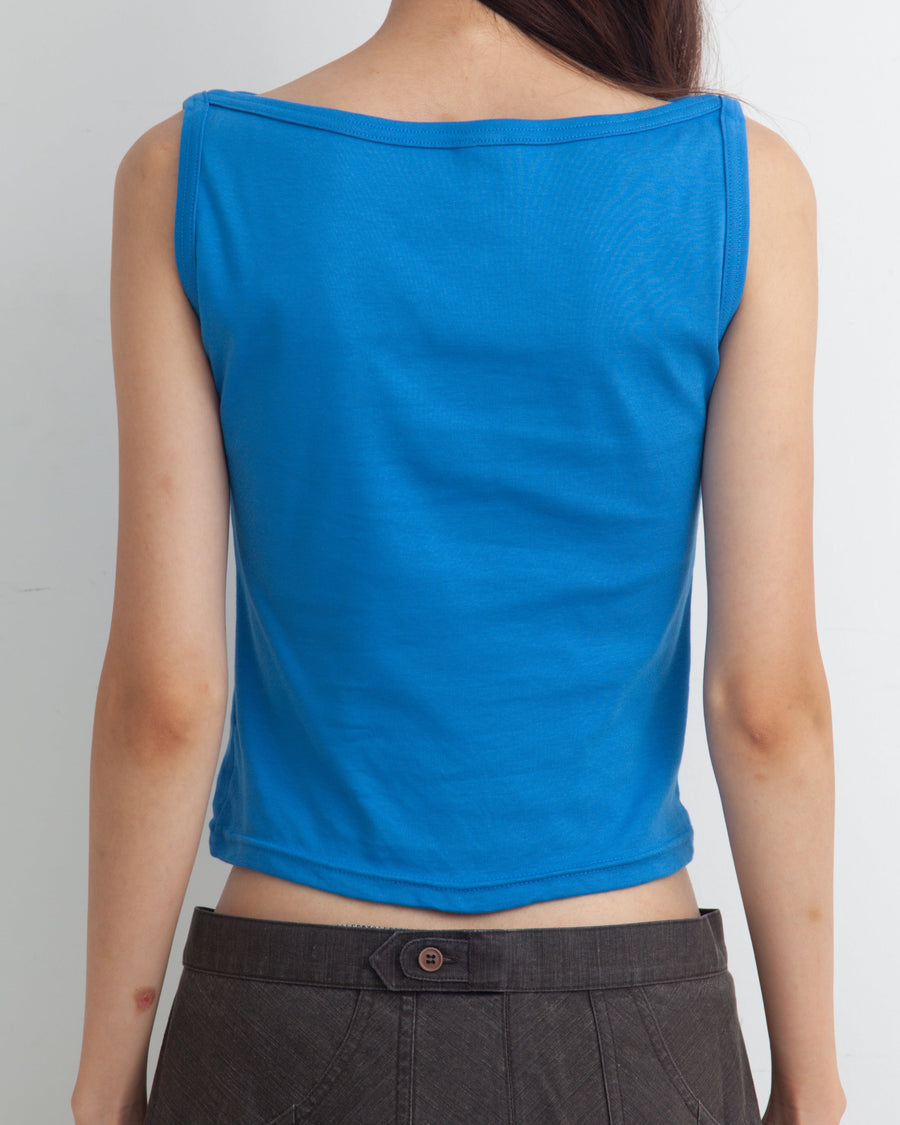 【NEW】Boat Neck Tanktop