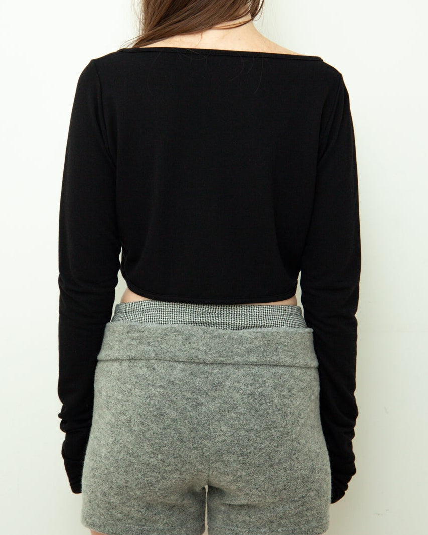 【NEW】Cropped Cardigan