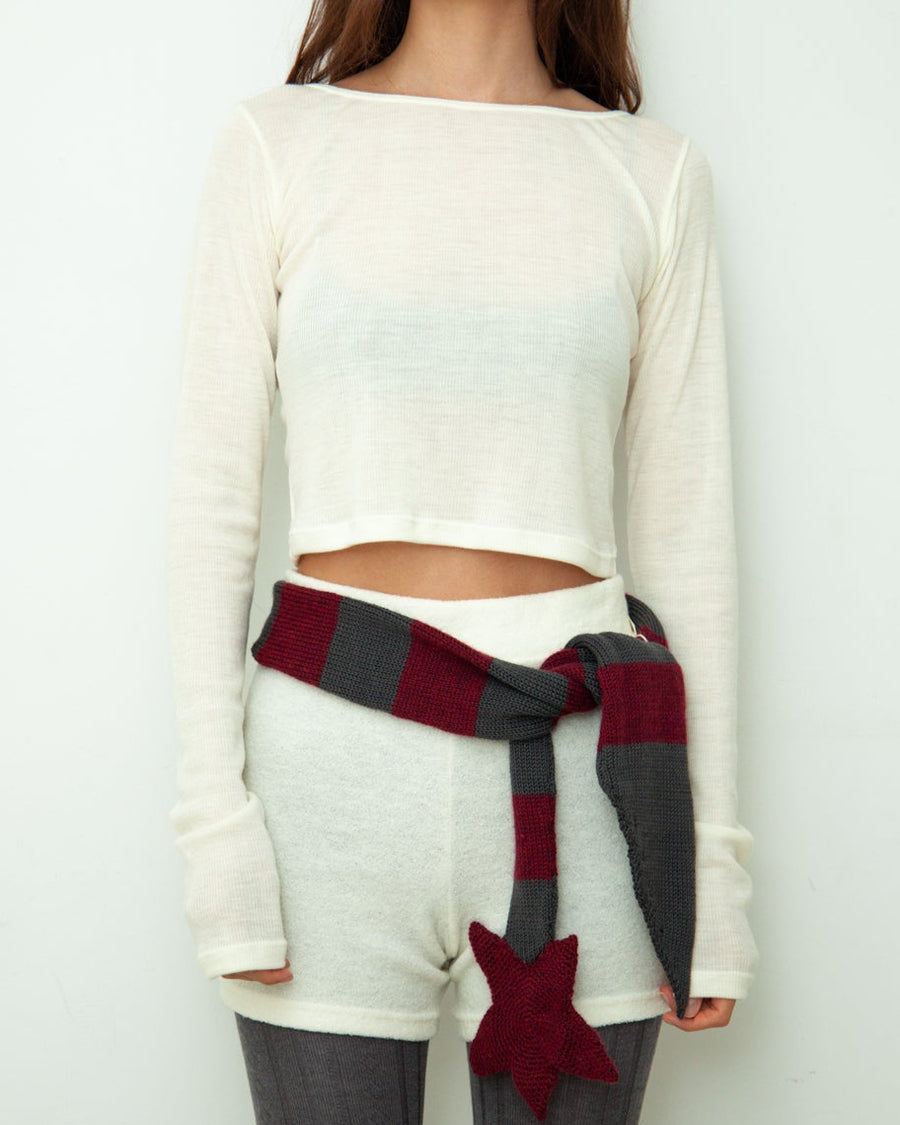 【NEW】Round Cut Knit