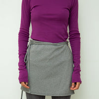 【NEW】Boat Neck Long Tee