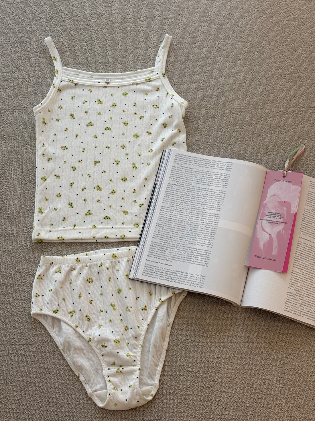 【NEW】Flower Dots Camisole