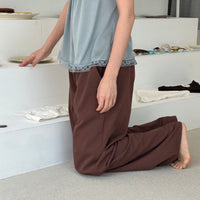 【NEW】Cotton Easy Pants