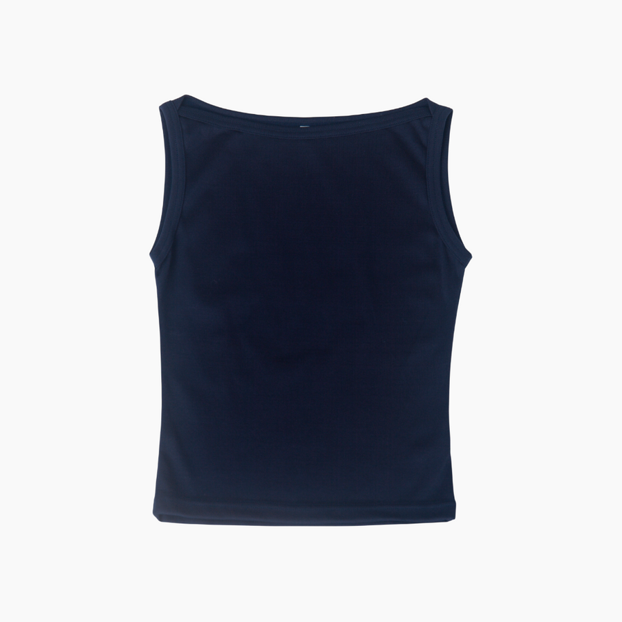 【NEW】Boat Neck Tanktop