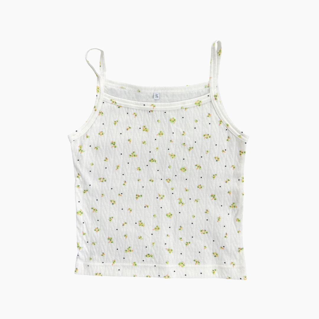 【NEW】Flower Dots Camisole