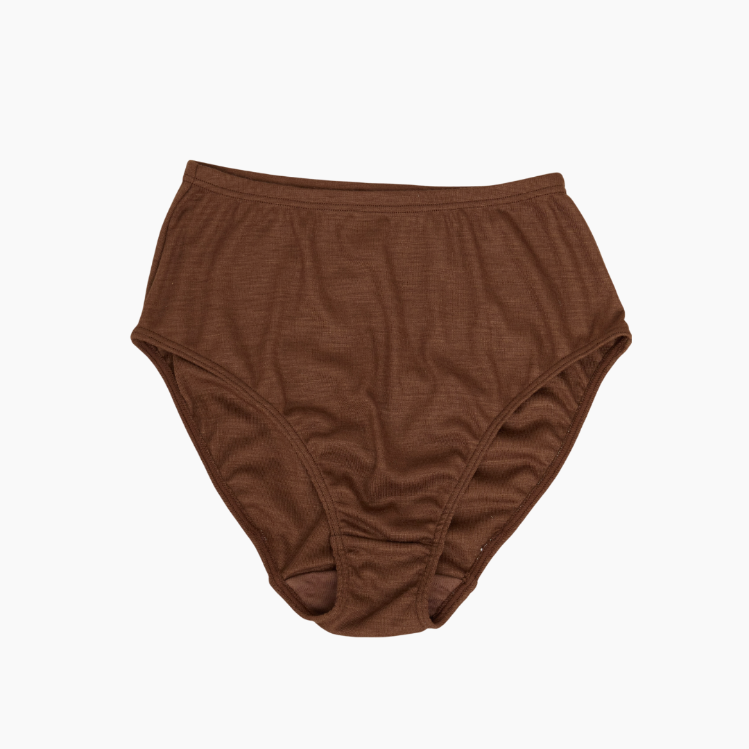 Wool high-waist Shorts